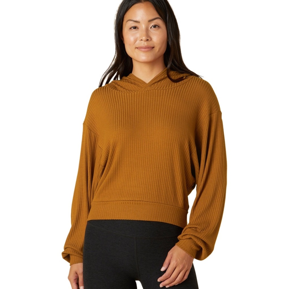 Beyond Yoga So Chic Cropped Hoodie